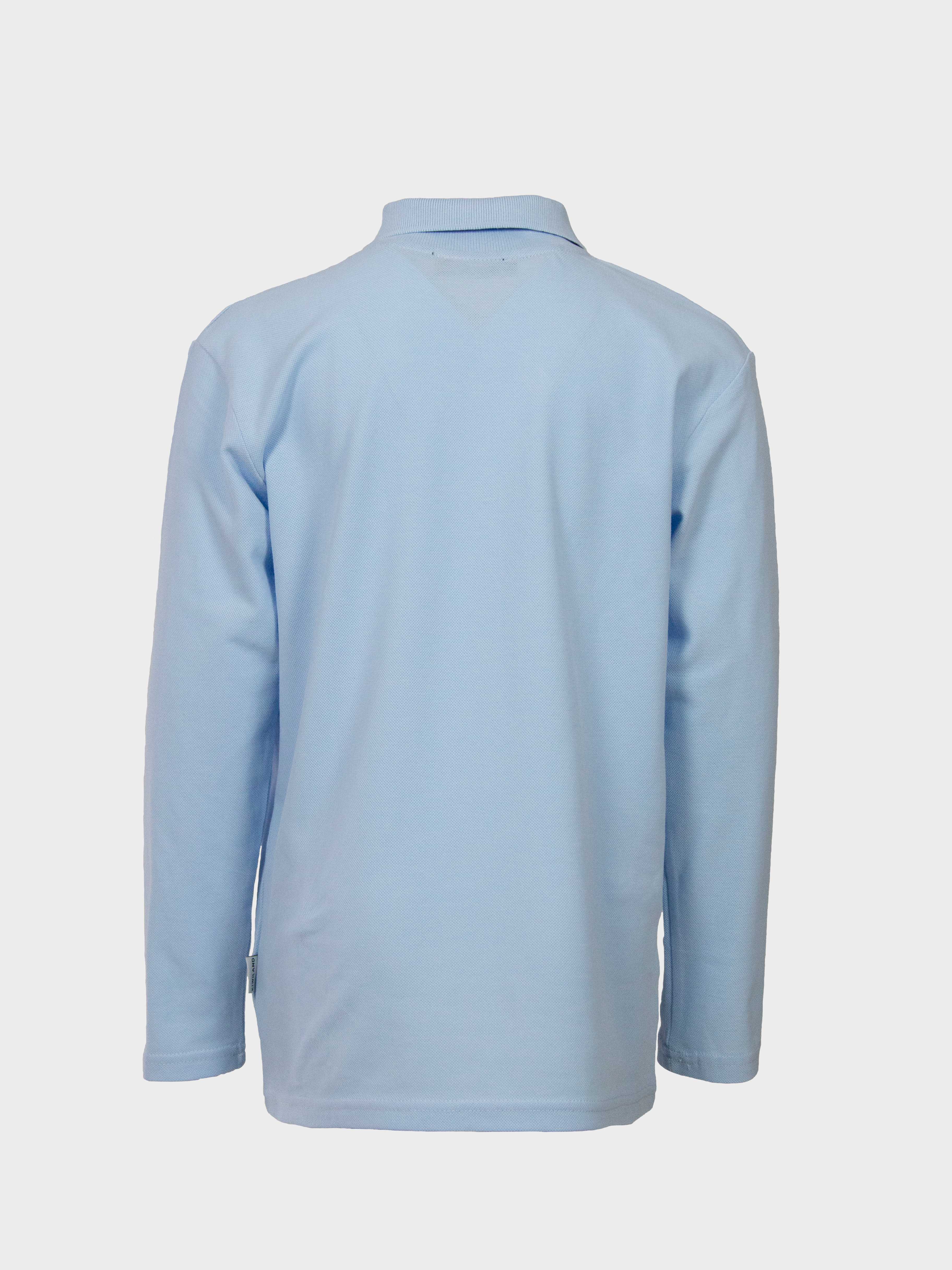  Рубашка Поло Голубой